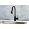 Gourmetier LS8720DL Concord Single-Handle Pull-Down Kitchen Faucet, Matte Black LS8720DL - alternate 7